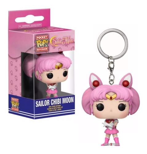 Funko Pop Llavero Sailor Chibi Moon Original Authentic