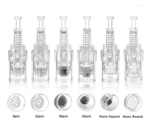 2 Cartuchos Para Dermapen Mod N2, M7 Y A1