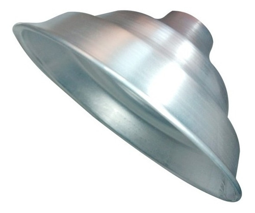 Pantalla Lámpara Galponera Aluminio 35cm