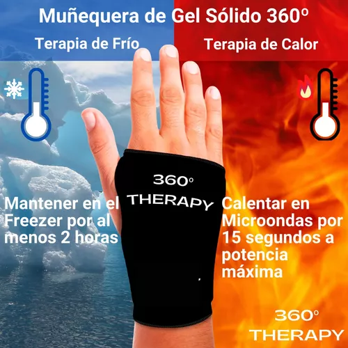 Compresa de Gel Sólido Tipo Muñequera