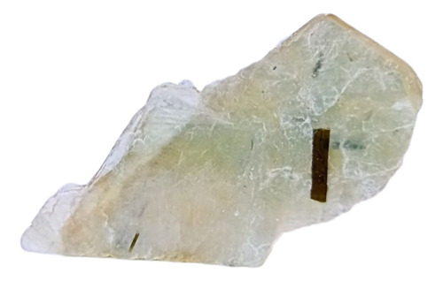 Mica Amarilla Con Turmalina Verde - Ixtlan Minerales 