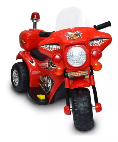 Mini Moto Eletrica Infantil 6V Vermelho