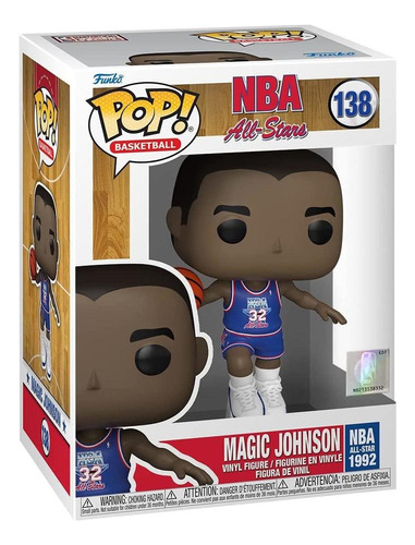 Funko Pop! Magic Johnson 138 Nba All-stars