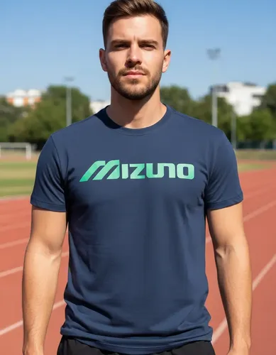 ぬま Camiseta Mizuno Big Logo Masculina Mnmss3666-aznvdb | Frete grátis
