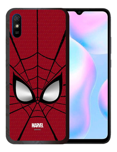 Funda Xiaomi Redmi 9a Spiderman Marvel Tpu/pm Uso Rudo