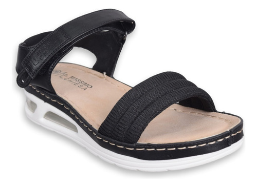 Sandalias Mujer Massimo Chiesa Alice Velcro Cámara De Aire