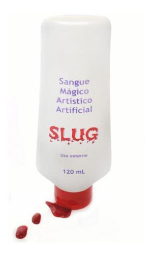 Sangue Vermelho Realistico Mágico Artificial Slug 120 Ml