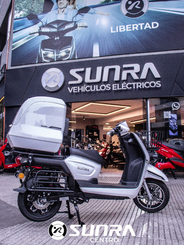 Moto Electrica Sunra Caguu Para Delivery + Envio Y Casco / G