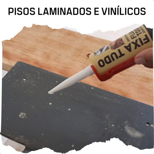 Kit 12 Silicone Fixa Tudo Cola Espelho Pia Azulejo Cuba 80g