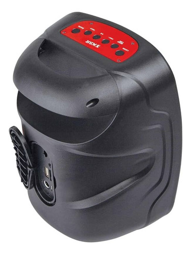Bocina Bluetooth Recargable Negra 6.5 Pulgadas Ksr