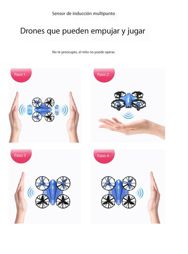 Mini Drone Recreativo Biowit S2 Para Niños Y Principiantes Naranja