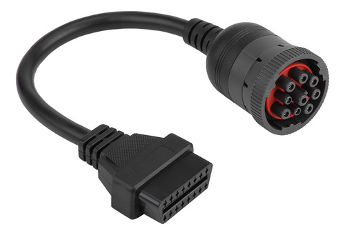 Adaptador De Diagnóstico De Camiones, Hembra, 16 Pines, Obd2