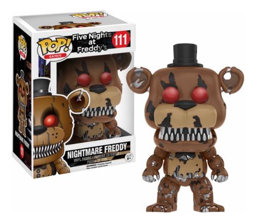 Funko Pop Five Nights At Freddys Nightmare Freddy #111