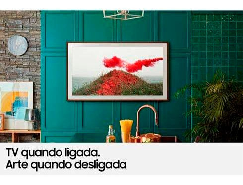 Imagem 3 de 5 de Smart Tv Samsung The Frame Qled 4k 50 , Modo Arte - 50ls03aa