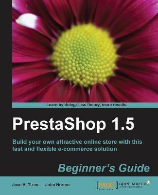 Libro Prestashop 1.5 Beginner's Guide - Jolex Del Pilar