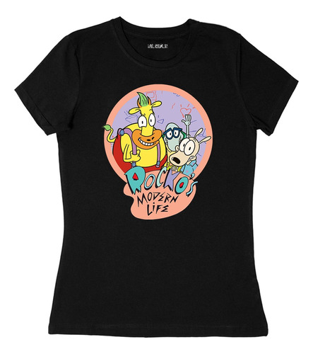 Playera Mujer / La Vida Moderna De Rocko Nickelodeon 35