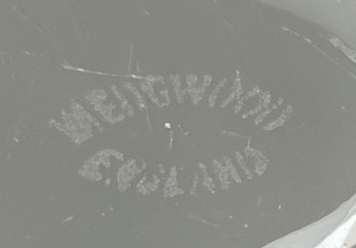 Pisapapeles Cristal Inglés Wedgwood Firmado Vidrio Artístico (Usado)