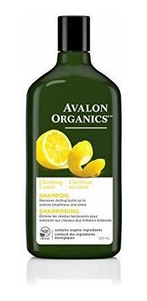 Avalon Organics Champú Aclarador De Limón, 11 Onzas. (paquet