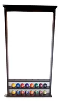 Comprar Taquera De Pool Para Pared Porta Bolas Espacio De 6 Tacos