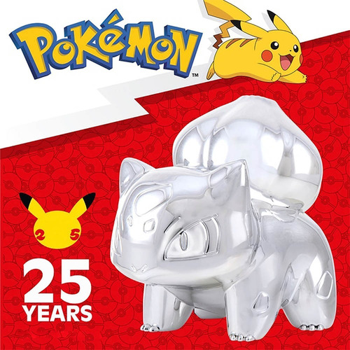 Pokémon Celebrate Figuras De Batalha Prata - Bulbasaur 7cm