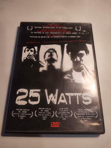 25 Watts Película Dvd 1ra Edición, El Baño Del Papa Whisky