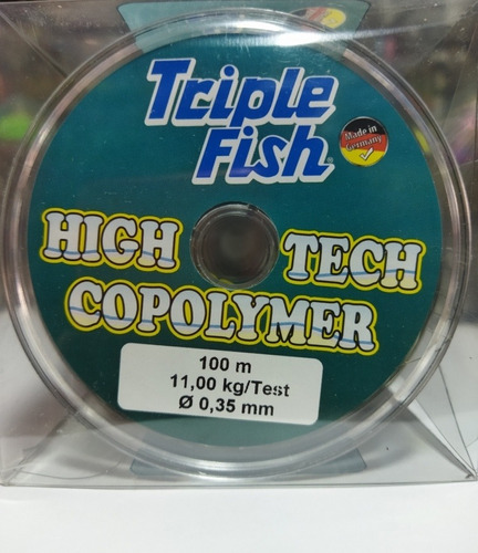 Nylon Triplefish High Techo Copolymer 0.35mm/11kg 1000metros