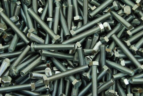 (80) Full Thread 3/8-16 X 2-1/2 Hex Head Tap Bolt 307a Z Yyy