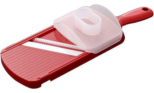 Kyocera Advanced Ceramic Wide Julienne Slicer, Rojo