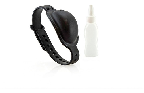 Imagen 1 de 7 de Pulseras Sanitizantes Adulto Negro Luminares