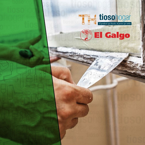 Imagen 2 de 7 de Espatula El Galgo Numero 20 Construccion Mango Madera Acero