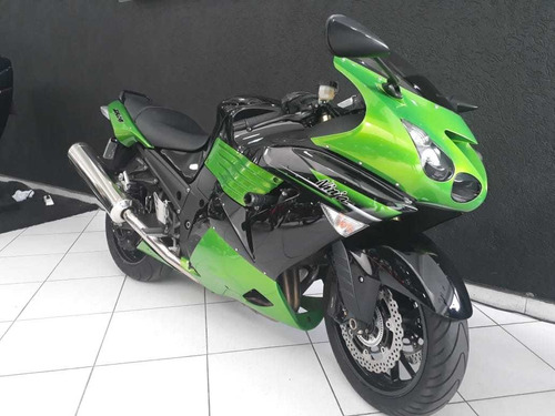 Kawasaki Zx14 2011 Verde