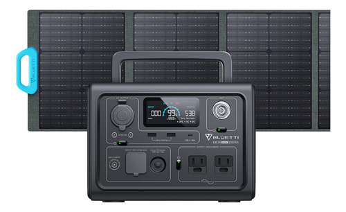 Generador Solar Bluetti 600w Planta Energia Con Panel 120w