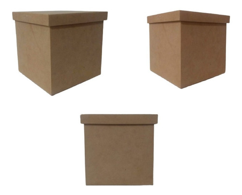 Cajas Cubo ,6x6 Ideal Souvenirs