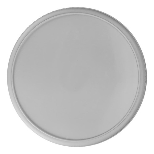 Bote De Basura 12l Tapa Circular En Colores Color Gris-tapa Verde