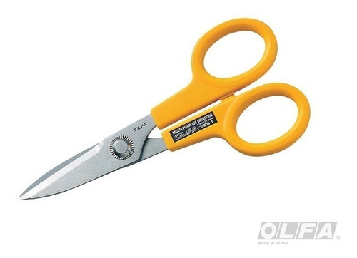 Imagen 1 de 1 de Tijera Microdentada Antideslizantes 140mm Olfa