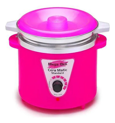 Aquecedor De Cera Matic Standard 700g Mega Bell Bivolt Pink