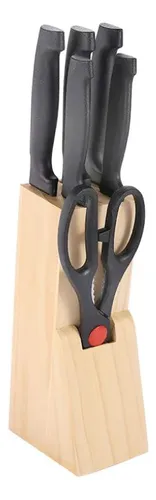 Juego De Cuchillos Con Base