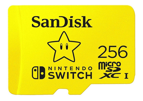 Memoria Micro Sd 256gb Sandisk Para Nintendo Switch Original