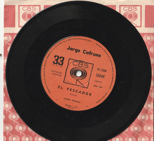 Jorge Cafrune - Zamba De Mi Esperanza (1964) Simple Ex