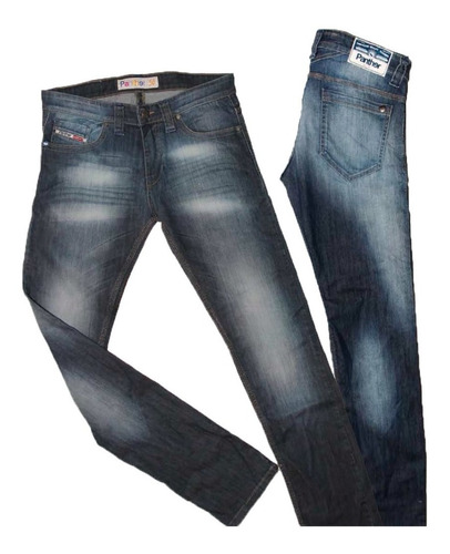 Pantalon Jean Azul Elastizado | Panther (14117)