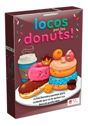 Juego De Mesa Locos Por Las Donas Top Toys 