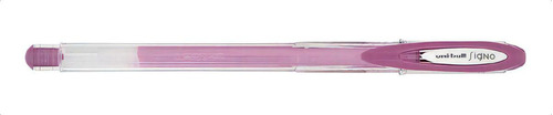 Caneta Gel Uni-ball Noble Metal Metalica 0.8 Um-120nm Cores Cor Do Exterior Cristal Cor Da Tinta Rosa