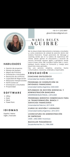 Curriculum Vitae Profesional!!