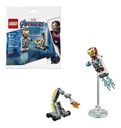 Lego Iron Man And Dum- E  Original (30452)