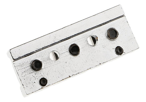 2 Guitarra Eléctrica Accs Tuerca De Fijación Set Plata