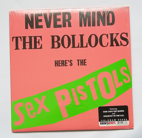Sex Pistols - Never Mind The Bollocks ( L P Ed. U S A 2008)