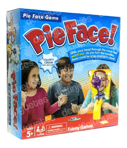 Pie Face! Juego Tortazo Pastelazo Igual Hasbro 707 Games