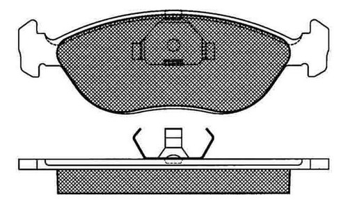 Pastilla De Freno Volvo 440- 460 1.6i -1.7 Dl Gl Glt 1.9 Die