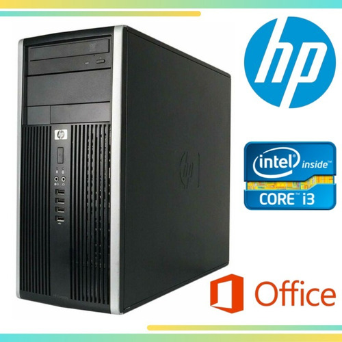 Cpu Hp Compaq Core I3 8 Gb Ram - 500hdd, Teclado Y Raton