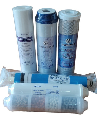 Kit De 6 Etapas De Osmosis Inversa 